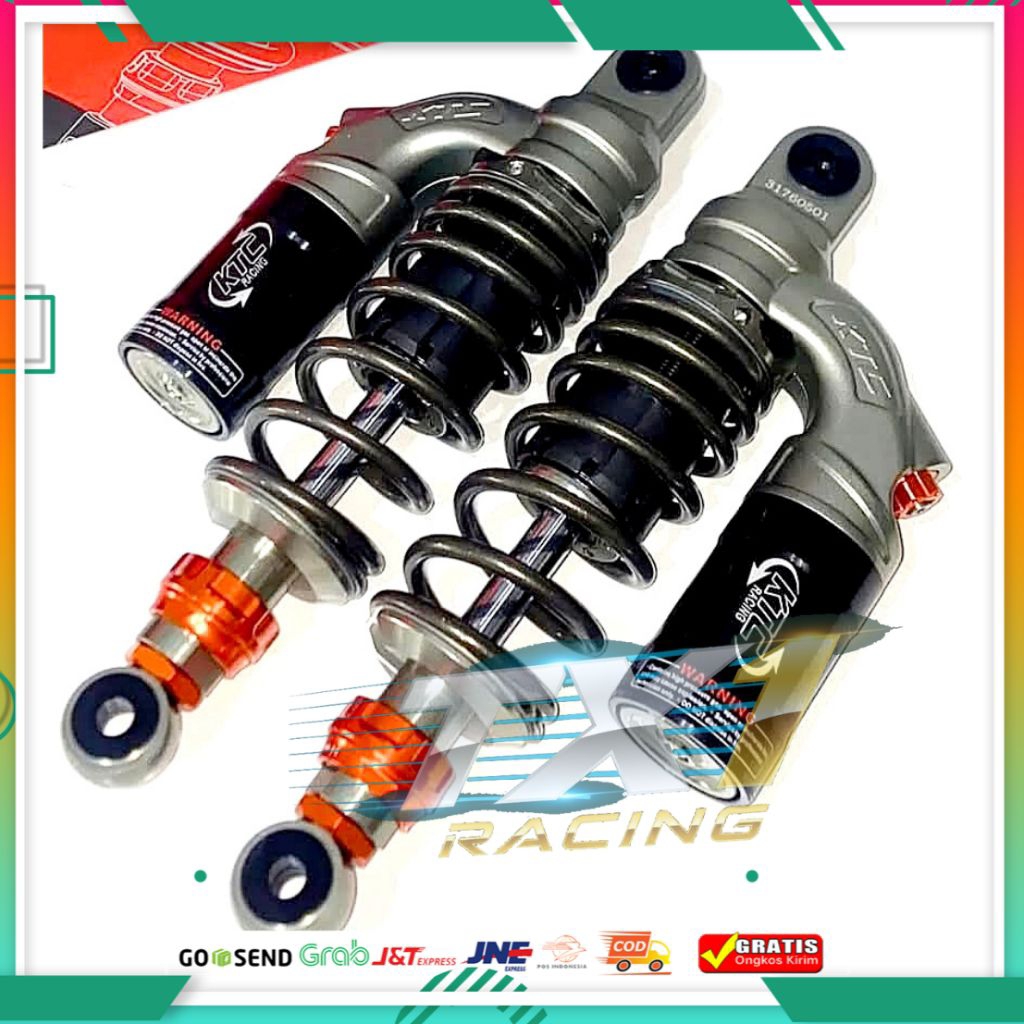 Shock breaker belakang KTC Evo original double klik rebound bebek rxking megapro f1zr jupiter vega s