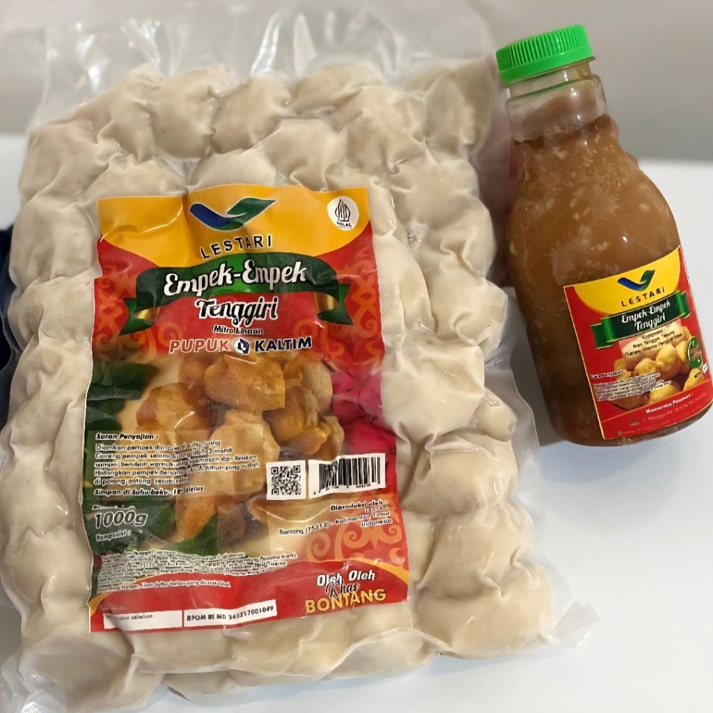 

Empek Empek Tenggiri Khas Bontang Kalimantan Timur + Kuah Cuko Asli
