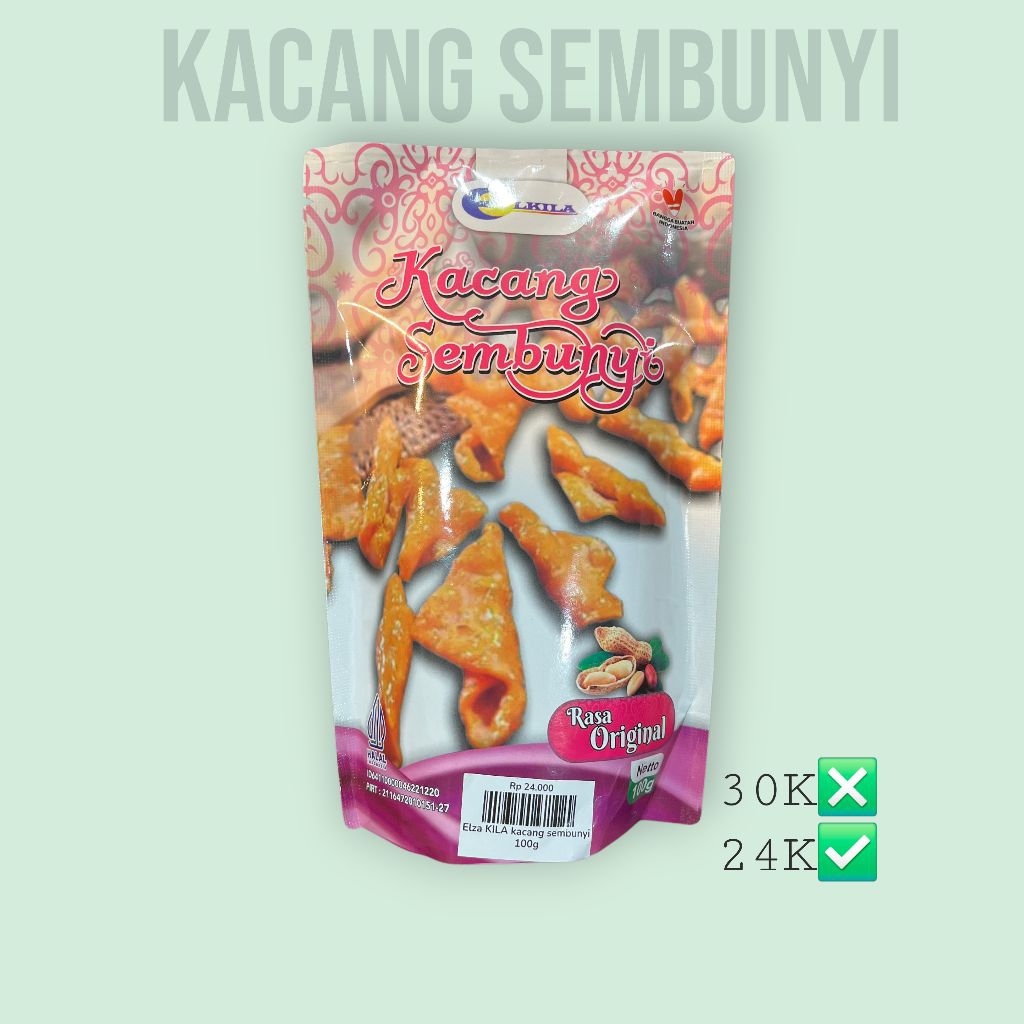 

Kacang Sembunyi Kalimantan Timur Khas Samarinda
