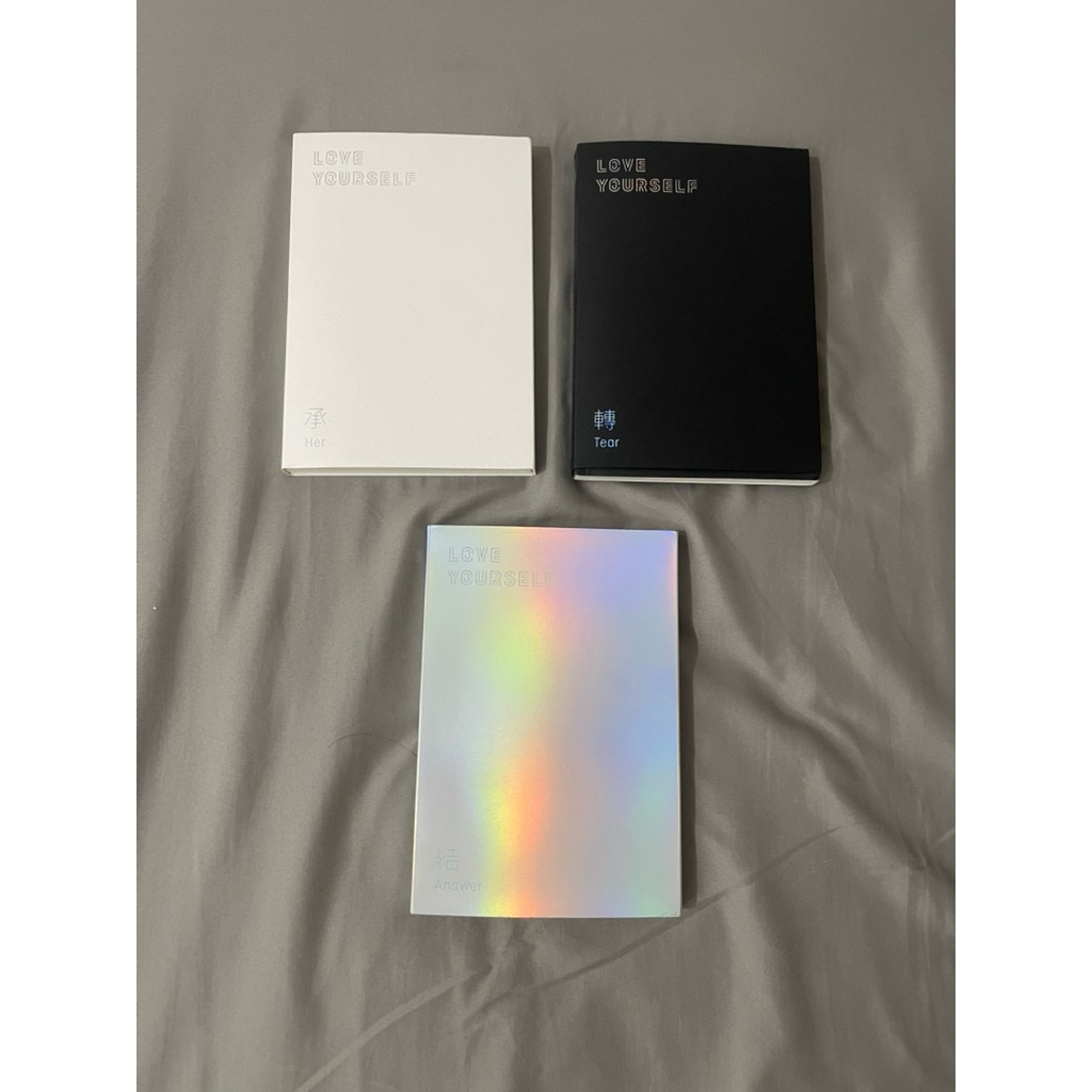 album BTS Love Yourself Her Tear Answer fullset with pc unsealed