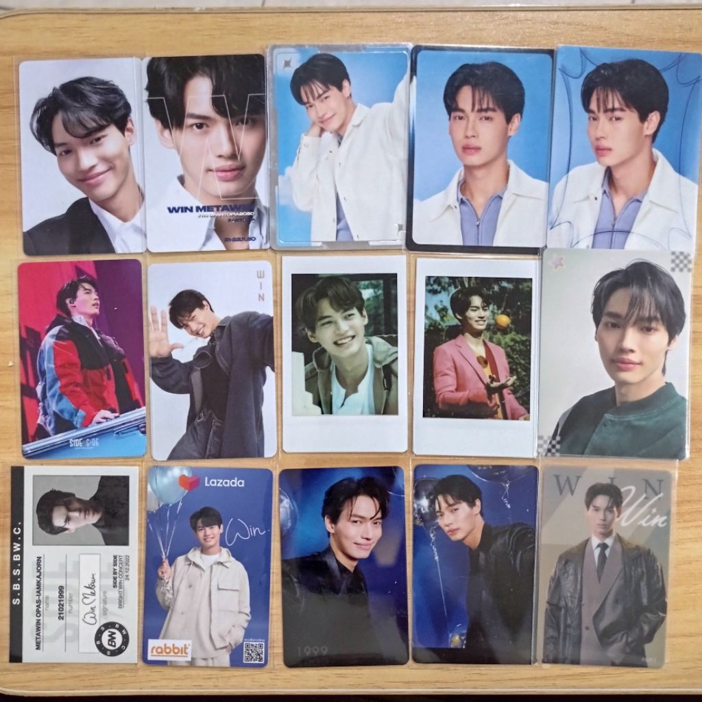 PHOTOCARD WINMETAWIN GMMTV THAILAND FANTOPIA/F4/SIDEBYSIDE/CC SECRET