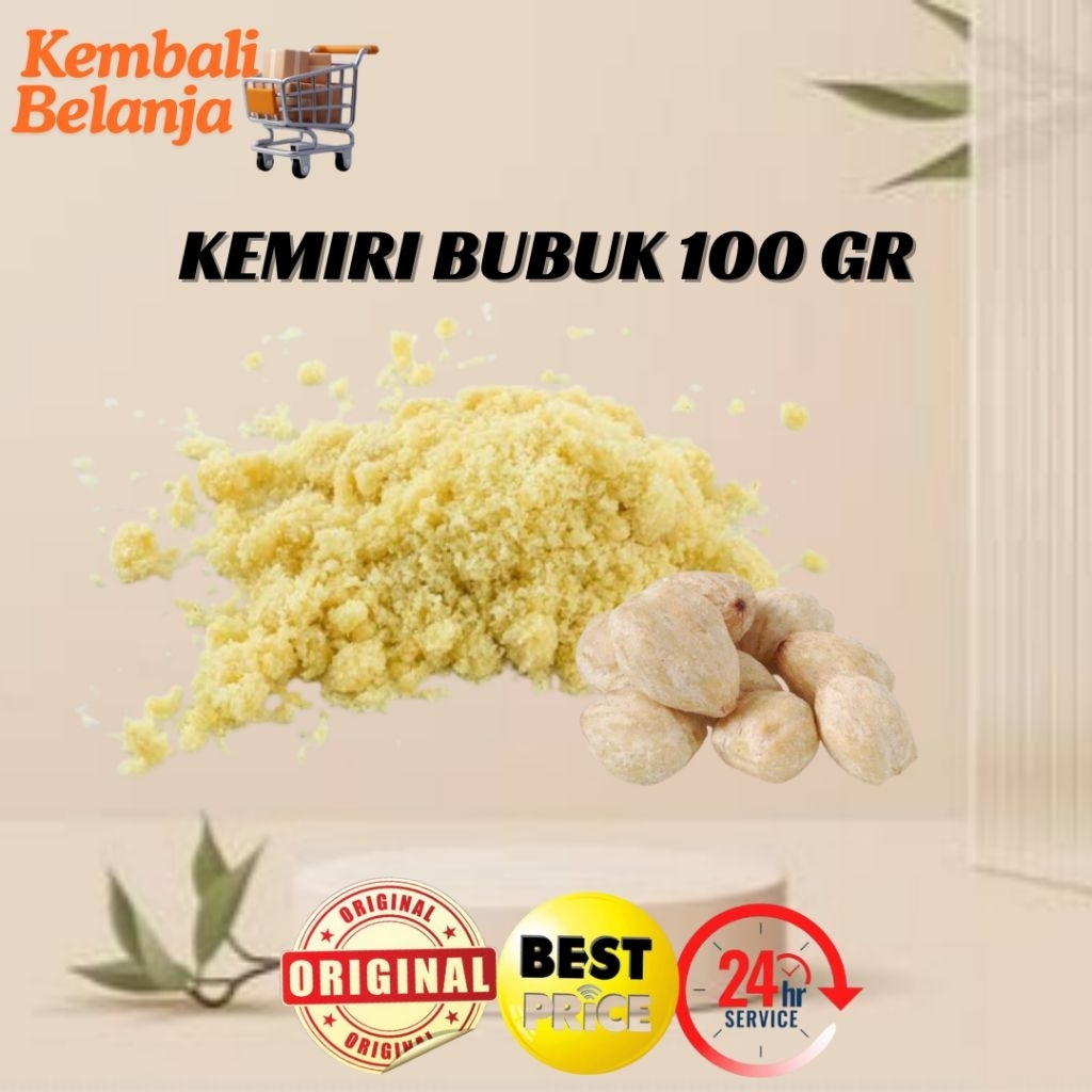 

Kemiri Bubuk/ Miri Bubuk/ Candlenut Ground 100 Gram