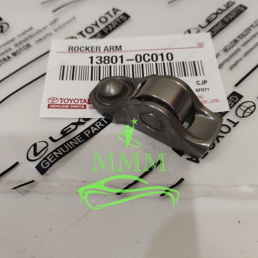 PELATUK KLEP ROCKER ARM AVANZA XENIA VIOS YARIS AGYA AYLA RUSH CALYA ORIGINAL 13801-0C010