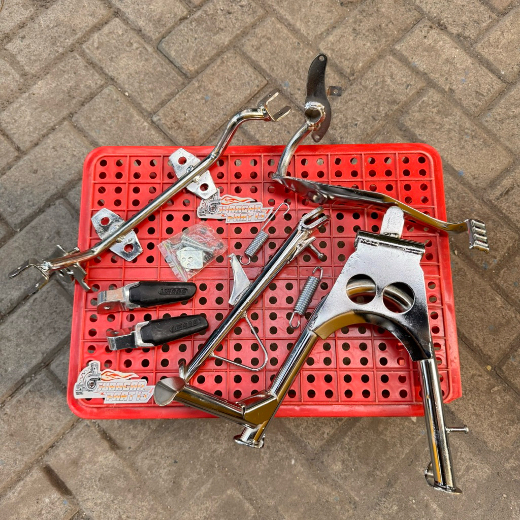 POSTEP MESIN CB GL MEGAPRO TIGER MODEL MP MONO SET KARET DUCATI