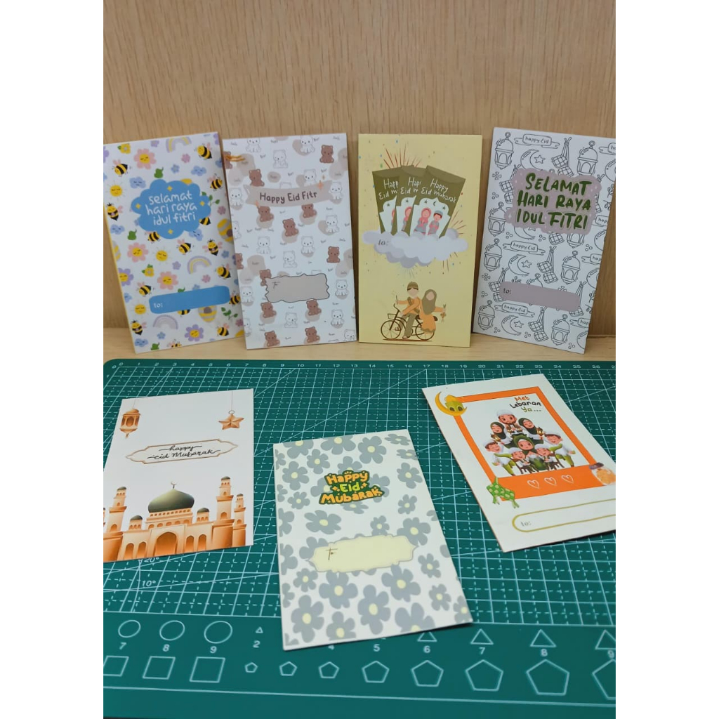 

Amplop Angpau Lebaran 1 Pack Isi 10pcs Motif Anak-Anak Lucu