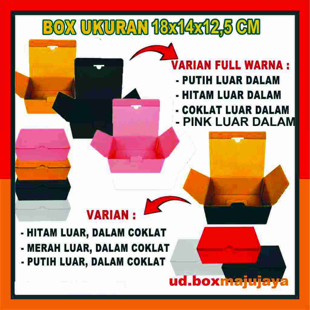 

Box 18x14x12,5 cm / Box Sloop Sliplock / Kardus Polos / Hampers