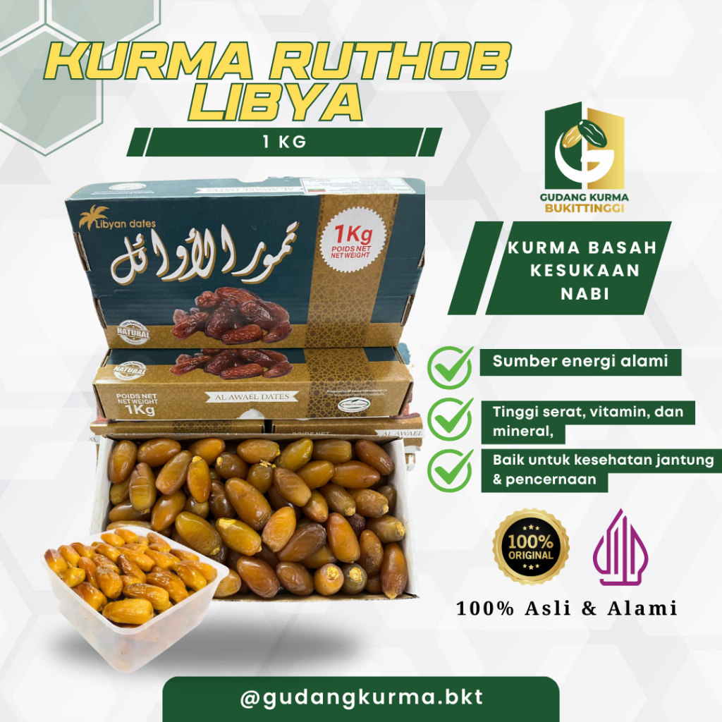 

Ruthob Libya 1kg | 100% Original – Rasa Unik dan Premium