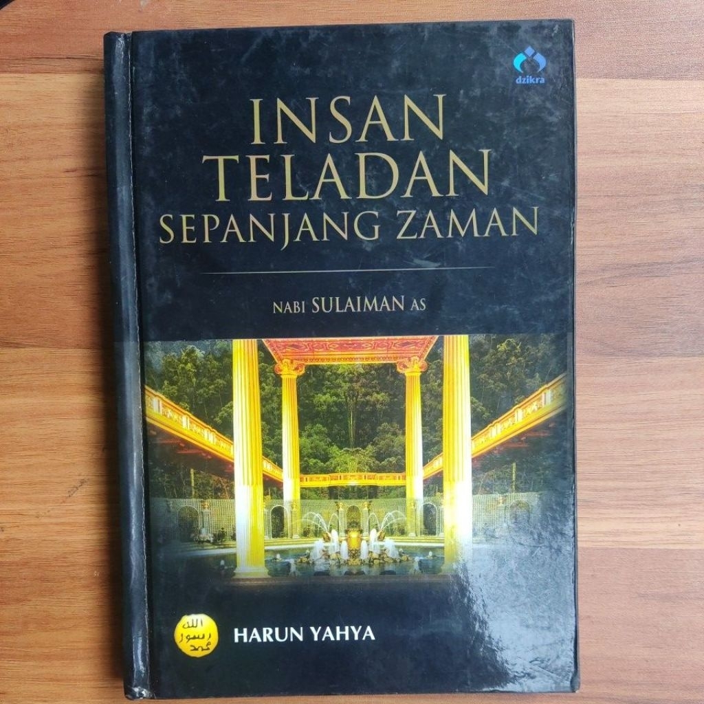Insan Teladan Sepanjang Zaman" karya Harun Yahya Preloved hard cover