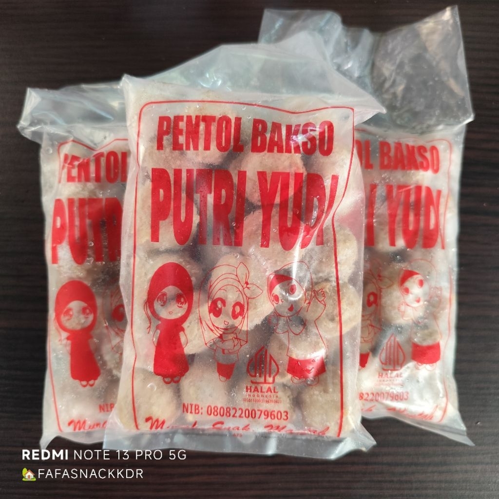 

Pentol Bakso Putri Yudi isi 25pcs