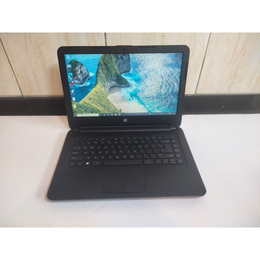A531 Laptop HP 245-G5 Ram 4gb Double Hardisk AMD A6-7310 Siap pakai ngebutt