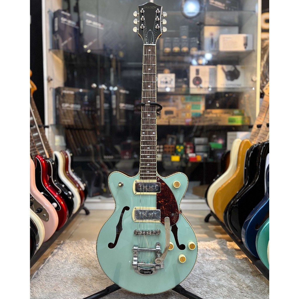 Gretsch G2655T-P90 Streamliner Center Block Jr Double Cut 2 Tone Mint Made In Indonesia