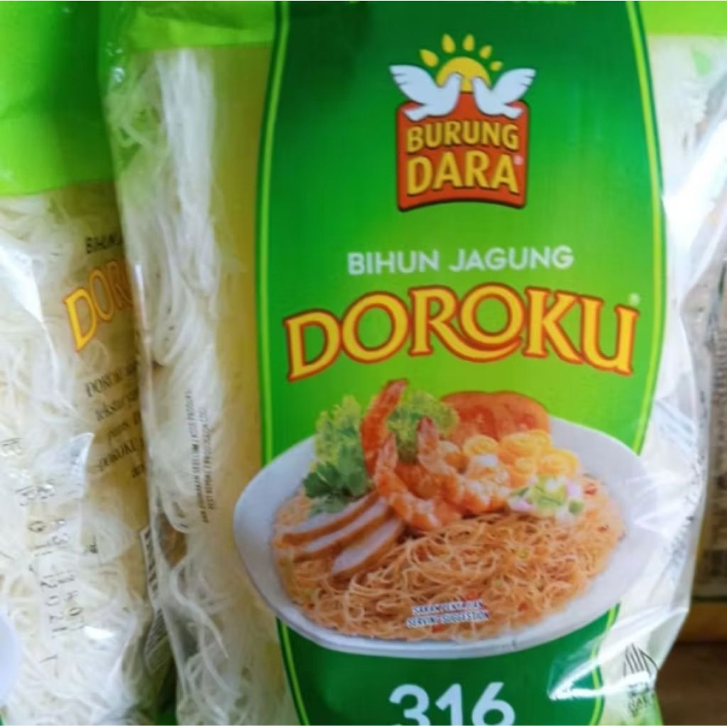 

Bihun Jagung Merk Doroku 1 Bungkus
