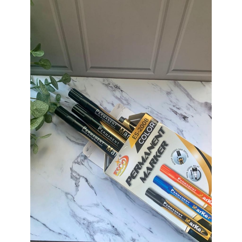 

spidol besar hitam esco