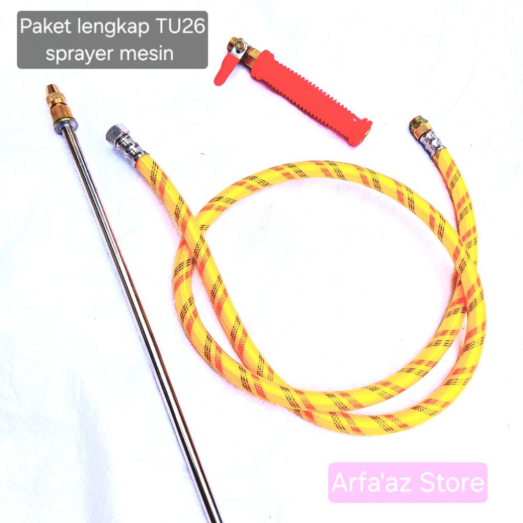 Paket lengkap komplit sprayer mesin TU26 tanki semprot