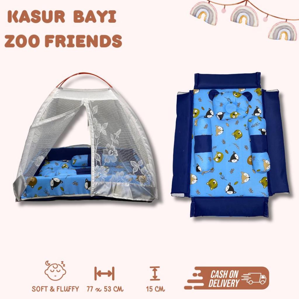LUXURY KASUR BAYI KELAMBU ZOO FIRENDS KASUR MATRAS BAYI KELAMBU TERPISAH