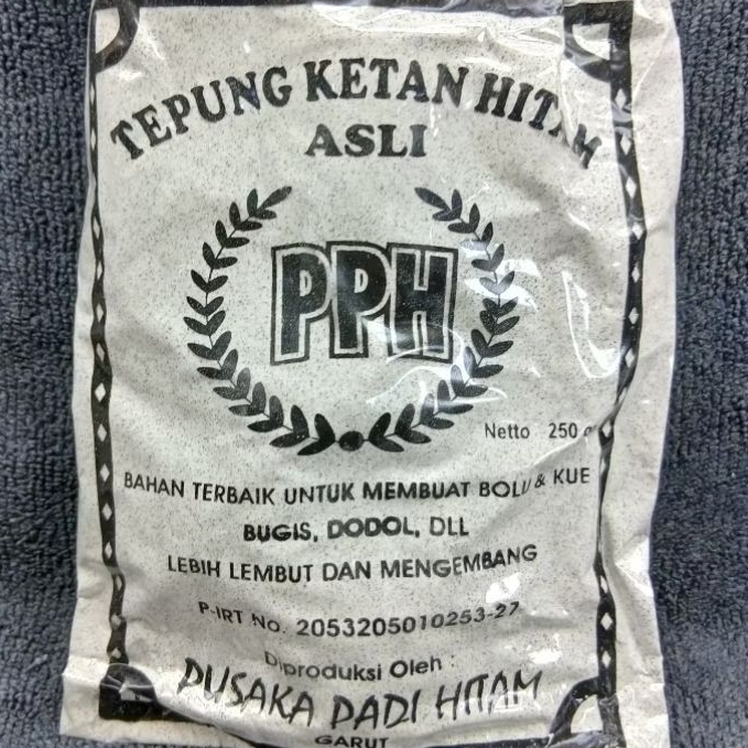 

TEPUNG KETAN HITAM PPH 250GRAM ( 1 BKS )