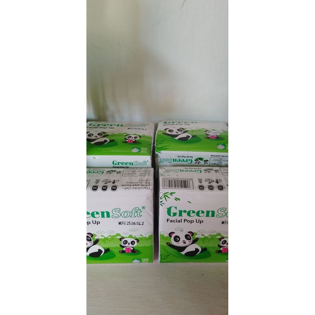 tissue green soft