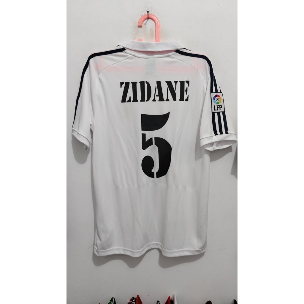 jersey retro Madrid Zidane size L