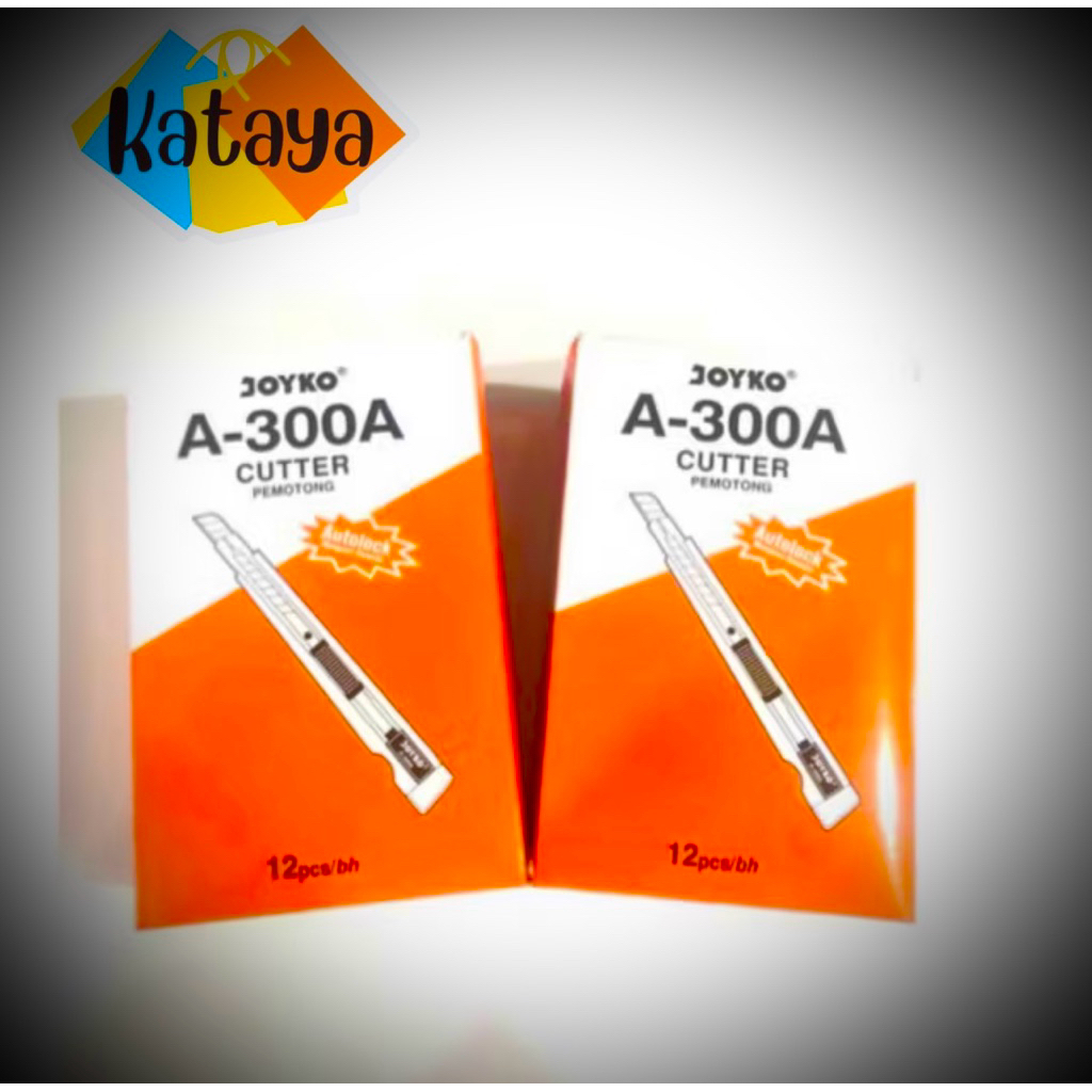 

Grosir Cutter Joyko A300 - ISI 12 PCS/Box