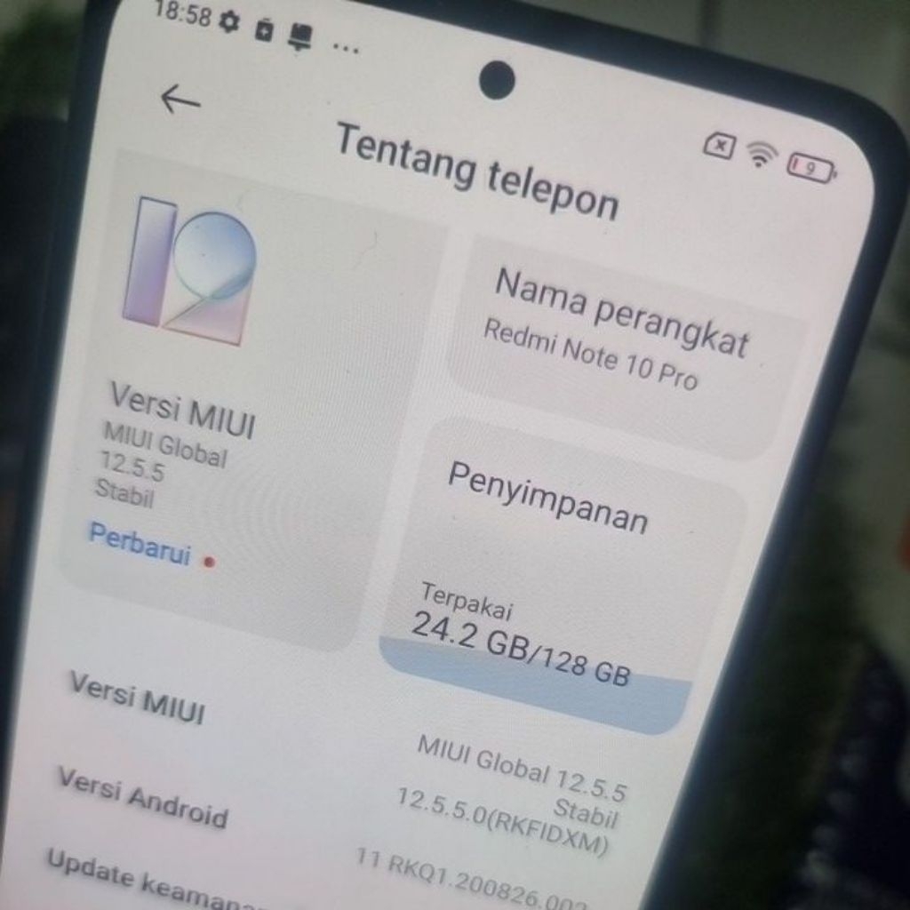 Lcd Redmi Note 10 Pro Ori Copotan