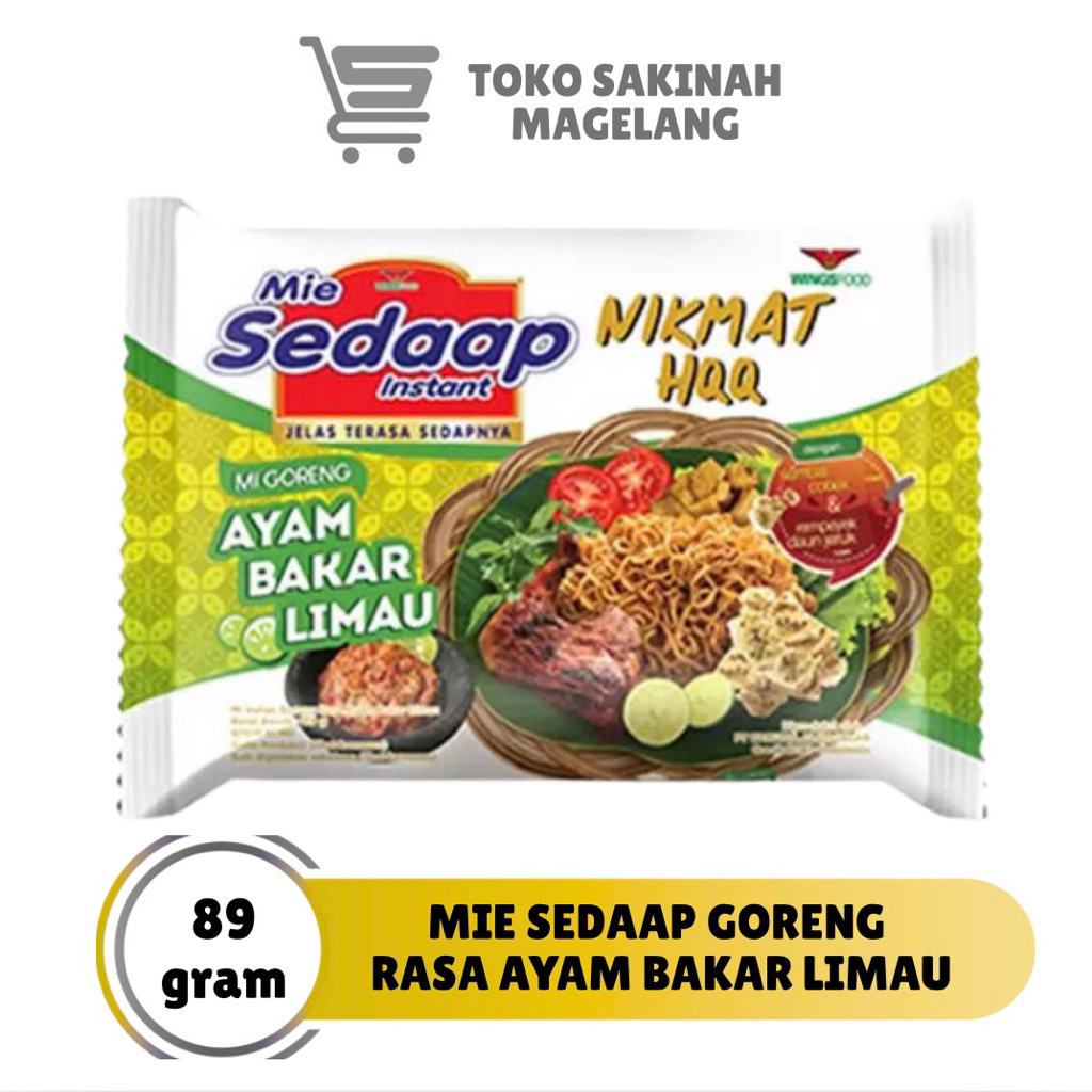 

Mie Sedaap Goreng Rasa Ayam Bakar Limau