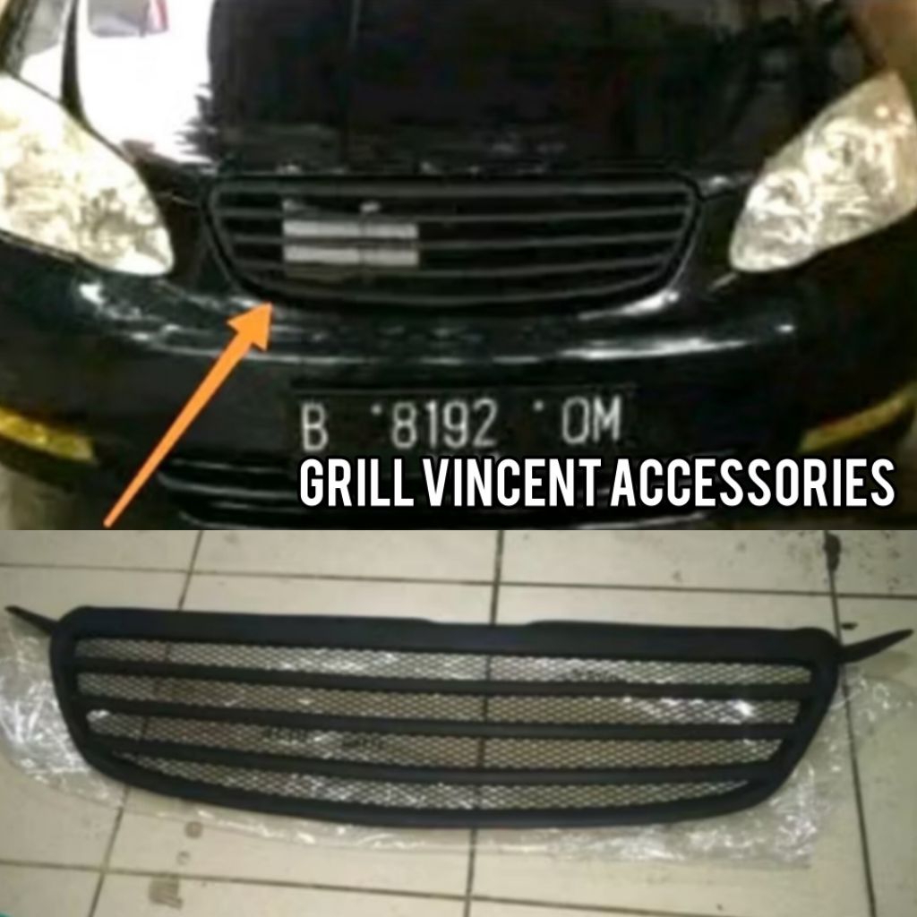 Grill Corolla Altis 2001 - 2003 Garis Custom