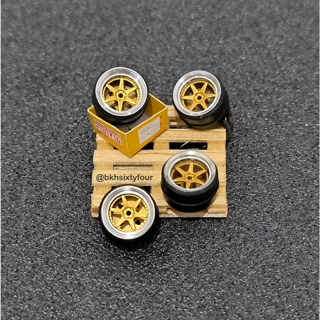 Ban Karet A2C PREMIUM ALLOY Rotiform SIX 10mm Free AXLE SELONGSONG TC44