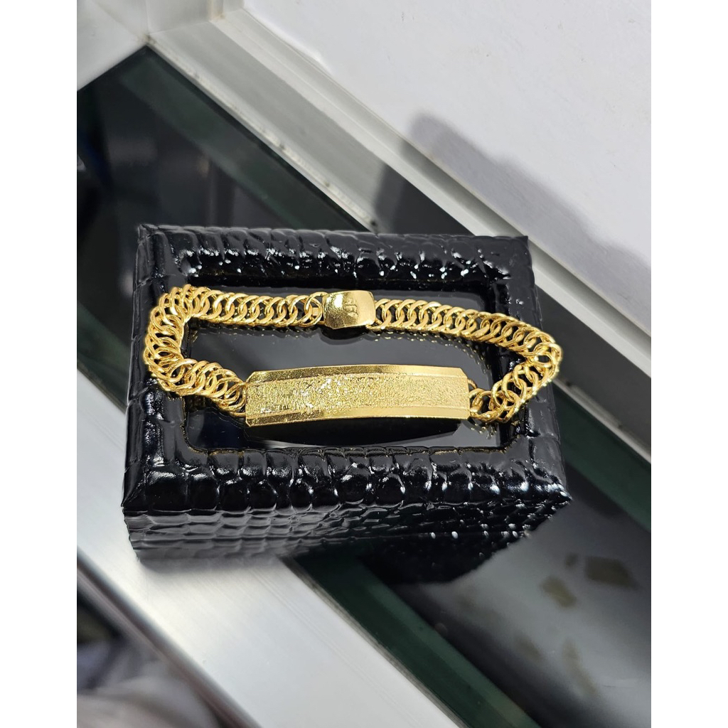 gelang sapuhan lapis emas tok 99