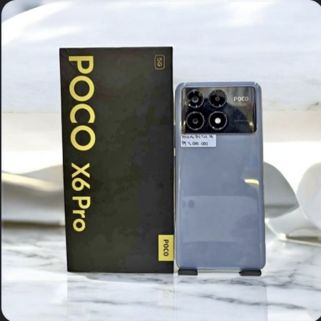 poco x6 pro versi ram12 256gb keren banget kk ya hp second lengkap original