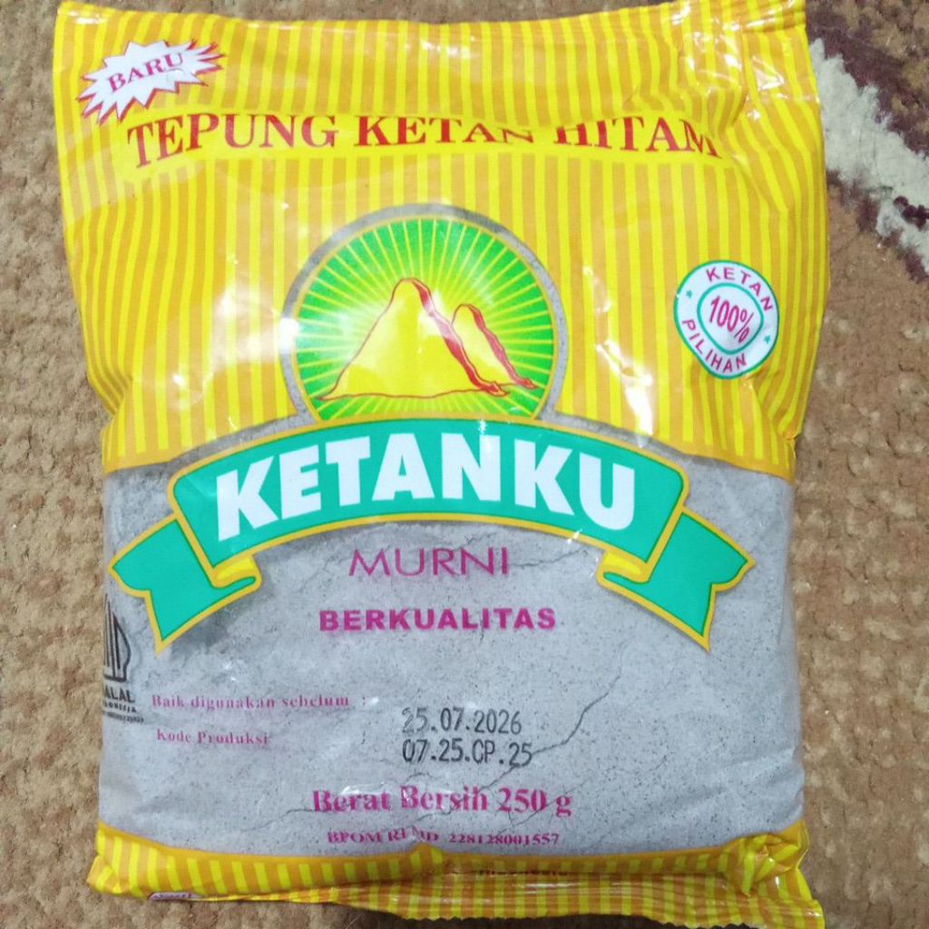 Ketanku Tepung ketan hitam 250 gram