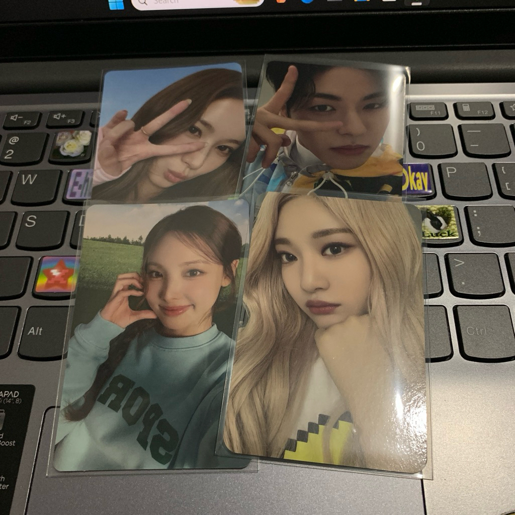 ningning tattoo blonde nayeon sana richeese jaehyuk