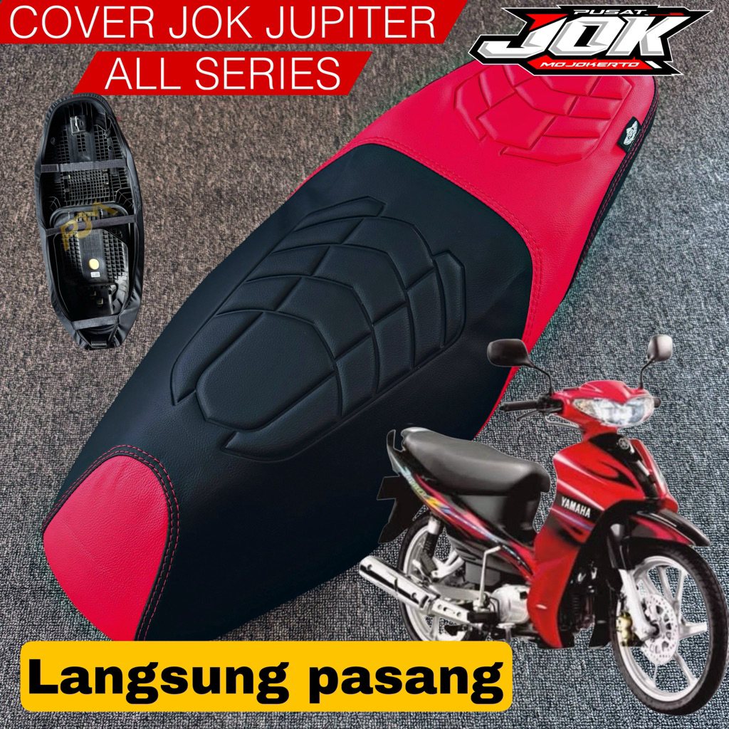 Cover Jok Motor Jupiter Z / Jupiter MX – Tinggal Pasang Praktis