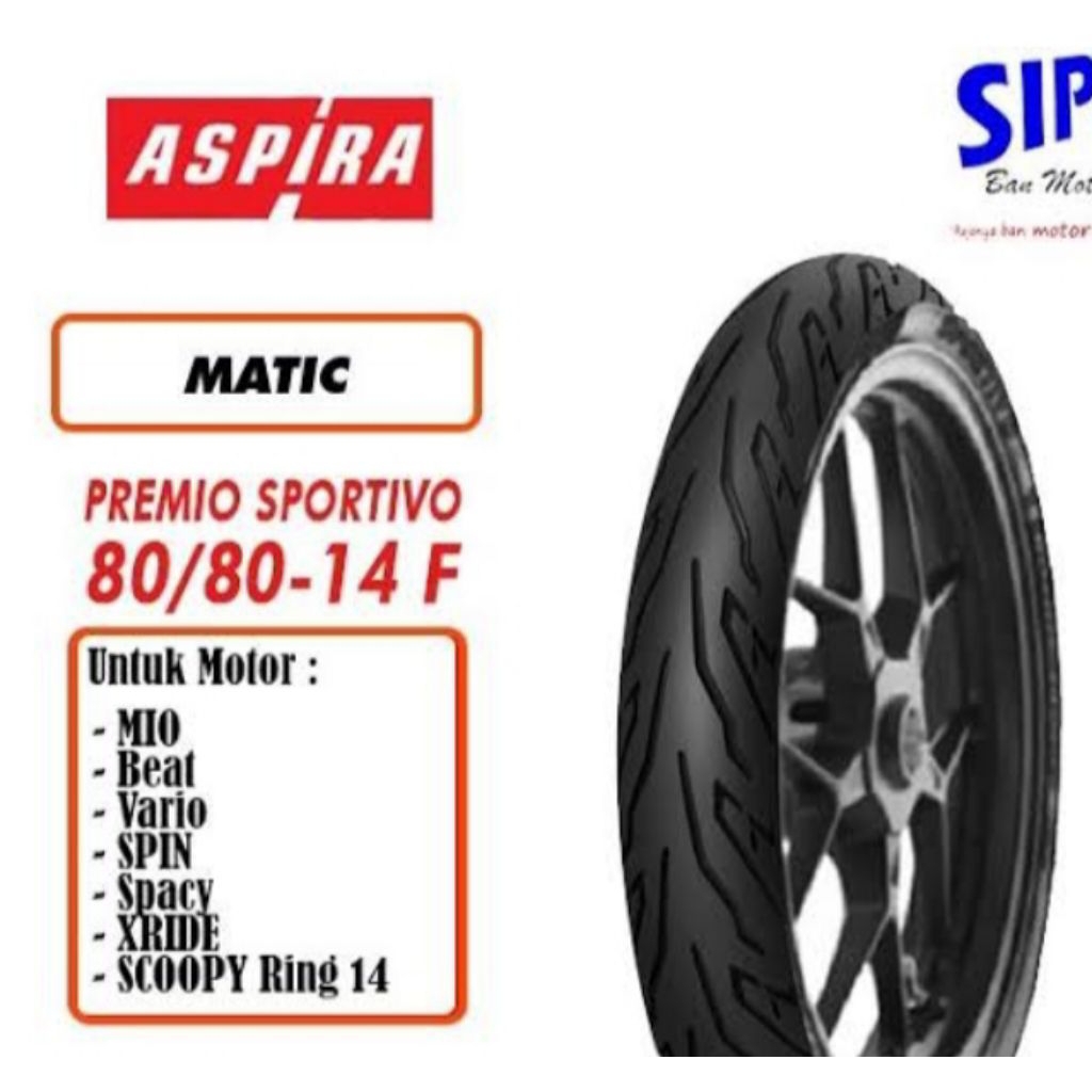 ASPIRA PREMIO 80/80-14 BUKAN TUBLES