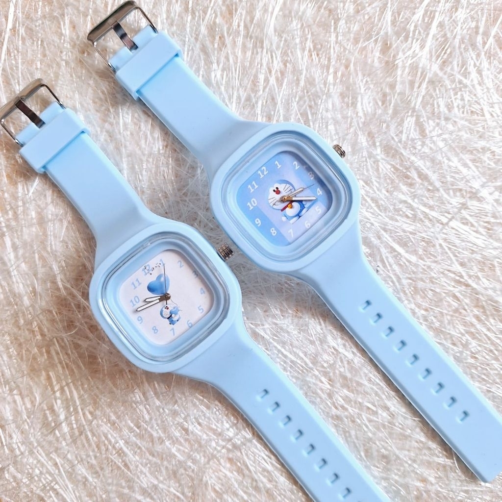 Jam tangan anak cewek karakter doraemon