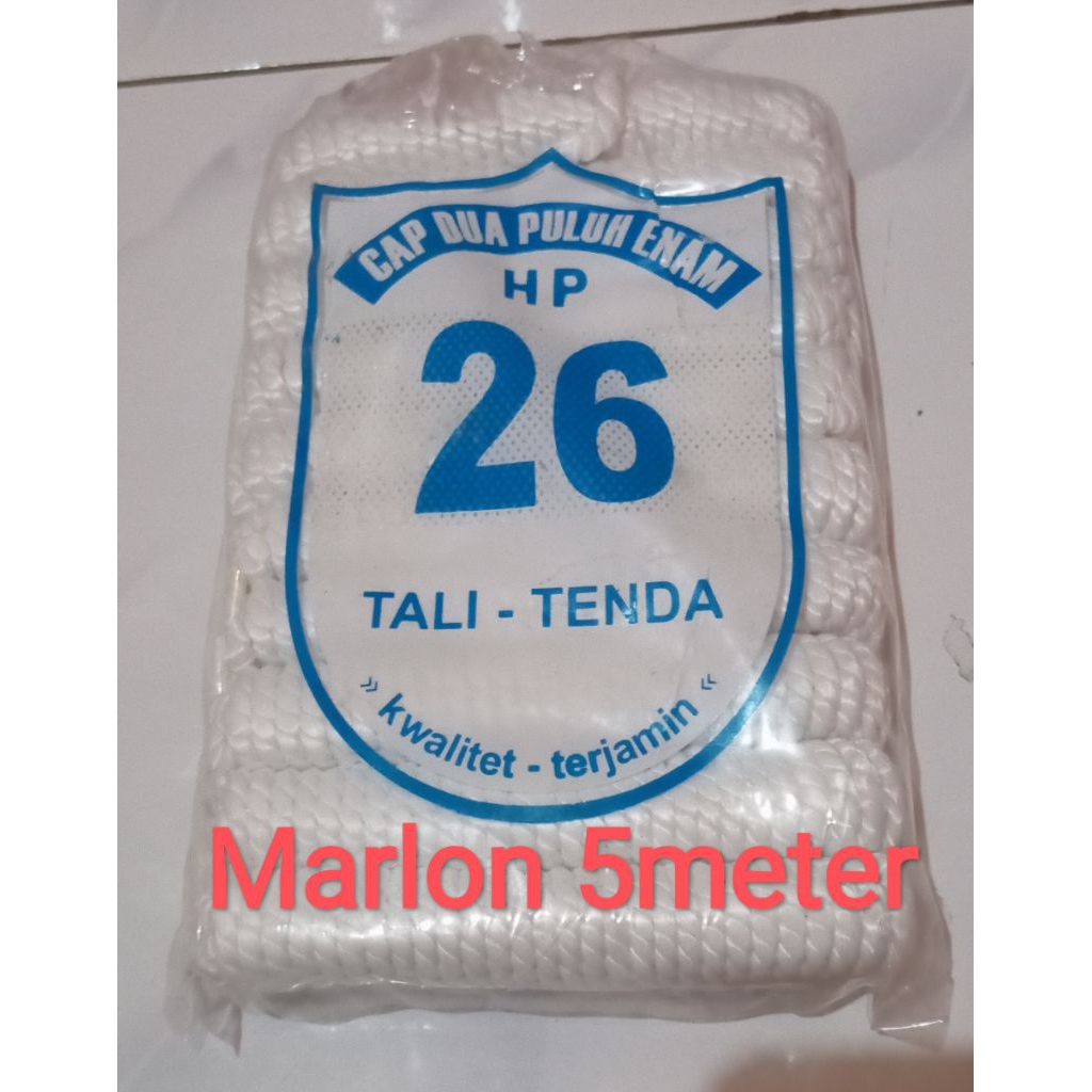 

Tali Marlon 5 meter 10pcs Tali kor pramuka