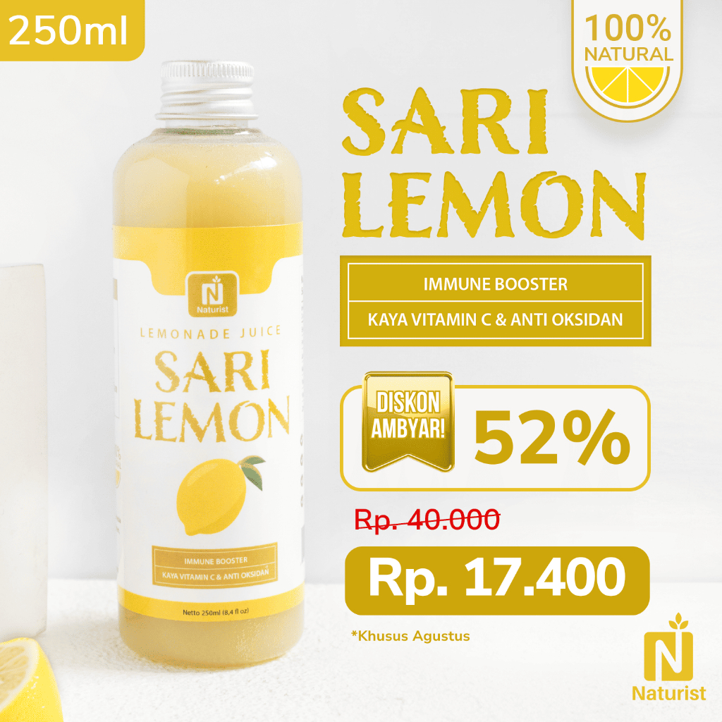 

NATURIST Sari Lemon Murni 500ml