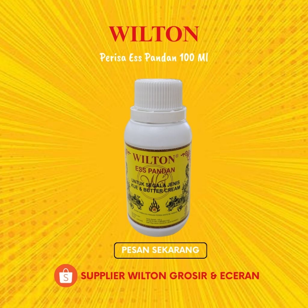 

WILTON Ess Pandan 100ml – Perisa Kue & Buttercream