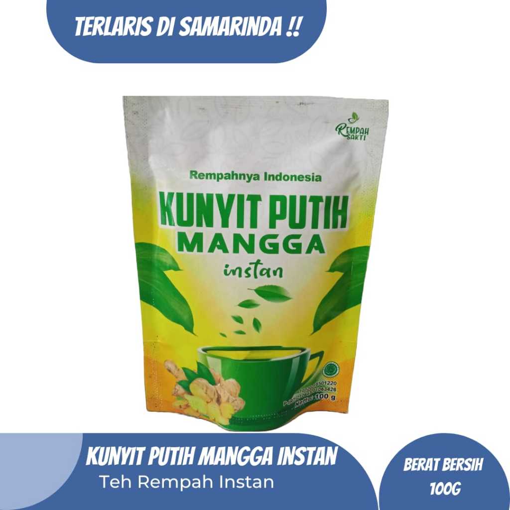 

Teh Herbal Kunyit Putih Mangga Instan – Rempah Asli Kalimantan | Minuman Tradisional Oleh Oleh Khas Samarinda Balikpapan 100g