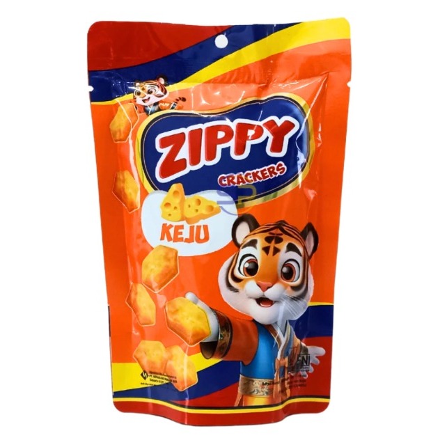 

Zippy Crackers Pouch Snack Krekes Rasa Keju 30gr