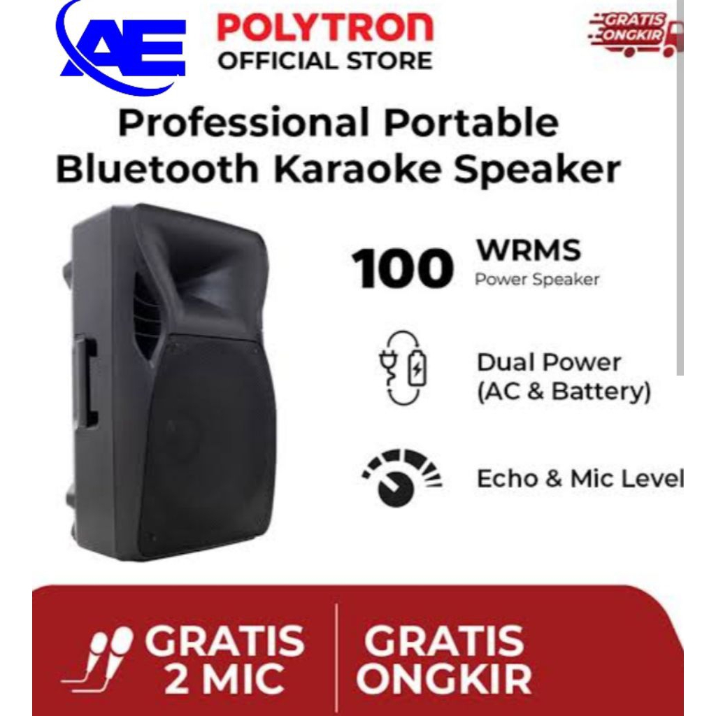 SPEAKER POLYTRON PORTABLE PAS PRO 15F5