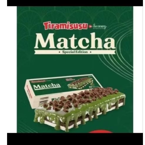 (Po Ready Rabu) JASTIP TIRAMISUSU MATCHA// INSTAN,SAMEDAY DEPOK