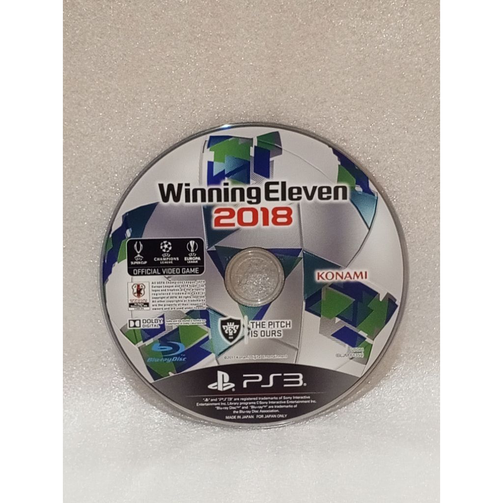 KASET PS 3 SECOND WINNING ELEVEN 2018