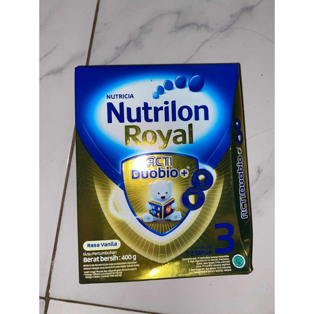 

Nutrilon royal 3 Vanilla 400gr 4box