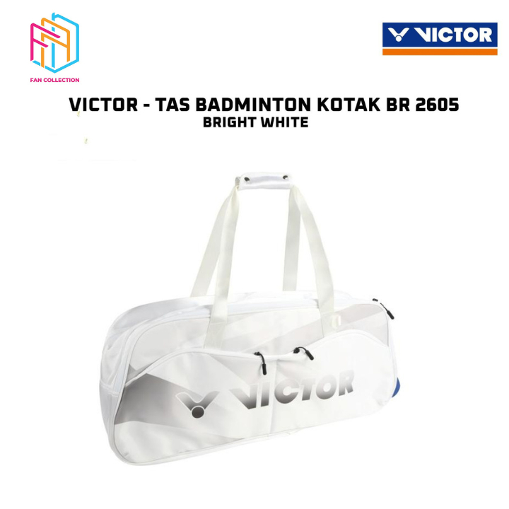 Tas Badminton Kotak VICTOR BR 2605 A Bright White