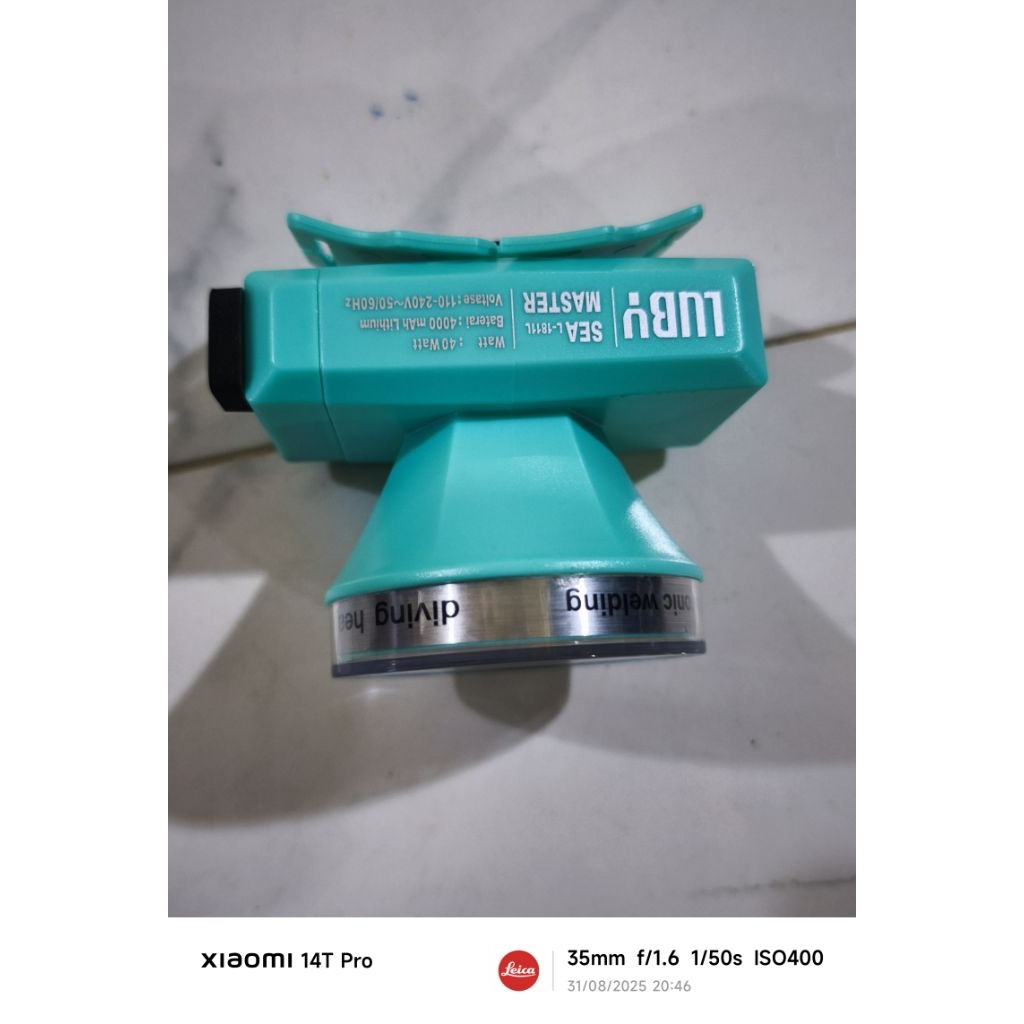 SENTER KEPALA LUBY ANTI AIR 40W