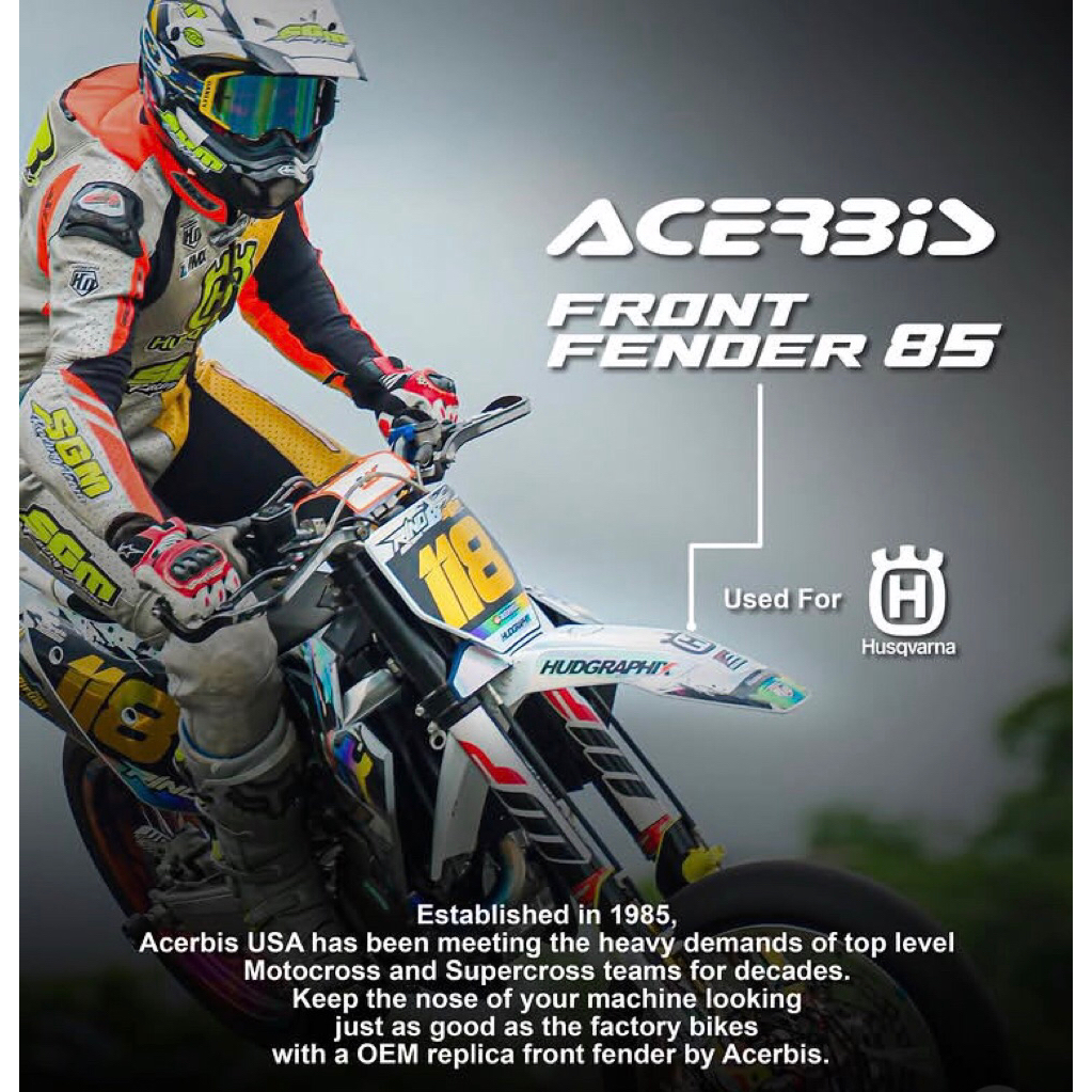 front fender 85 from acerbis