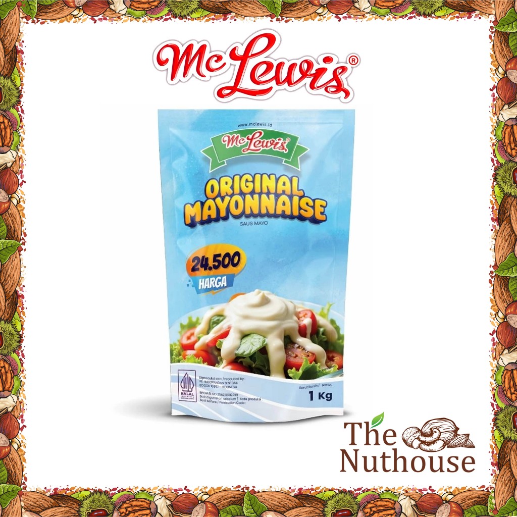 

Mc Lewis Original Mayonnaise / McLewis Mayones Ori 1Kg [HALAL]