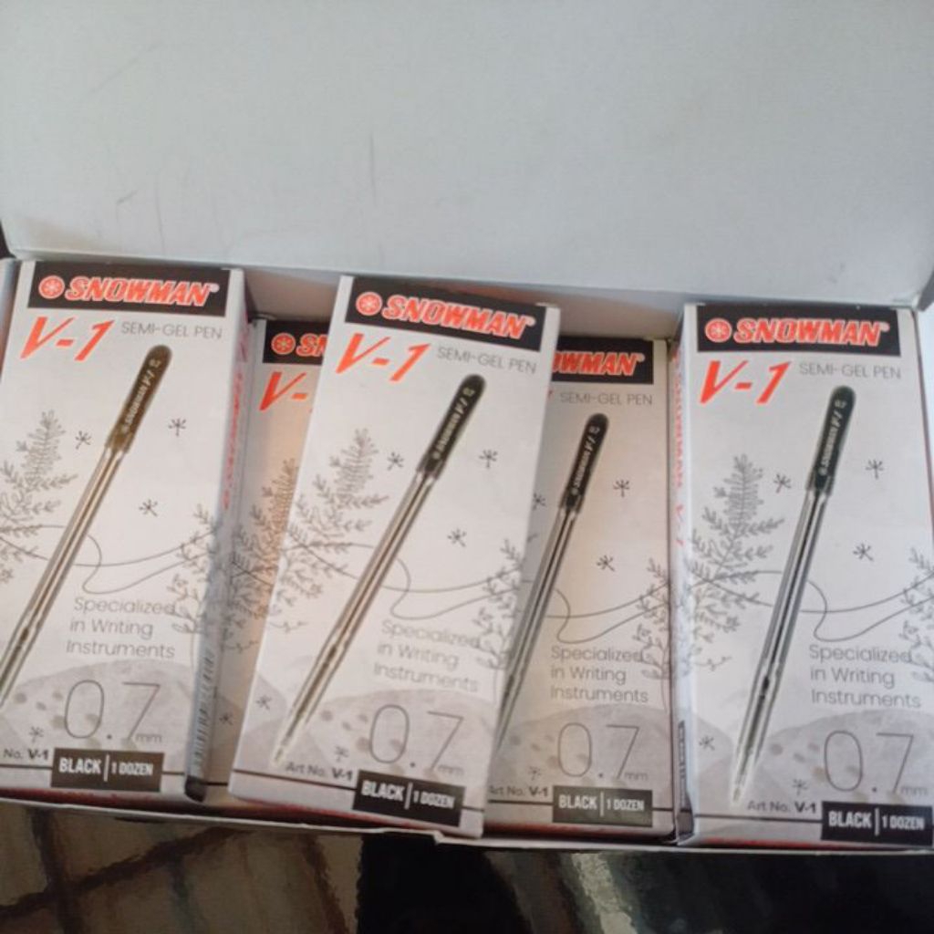 

Ballpoint Snowman V-1