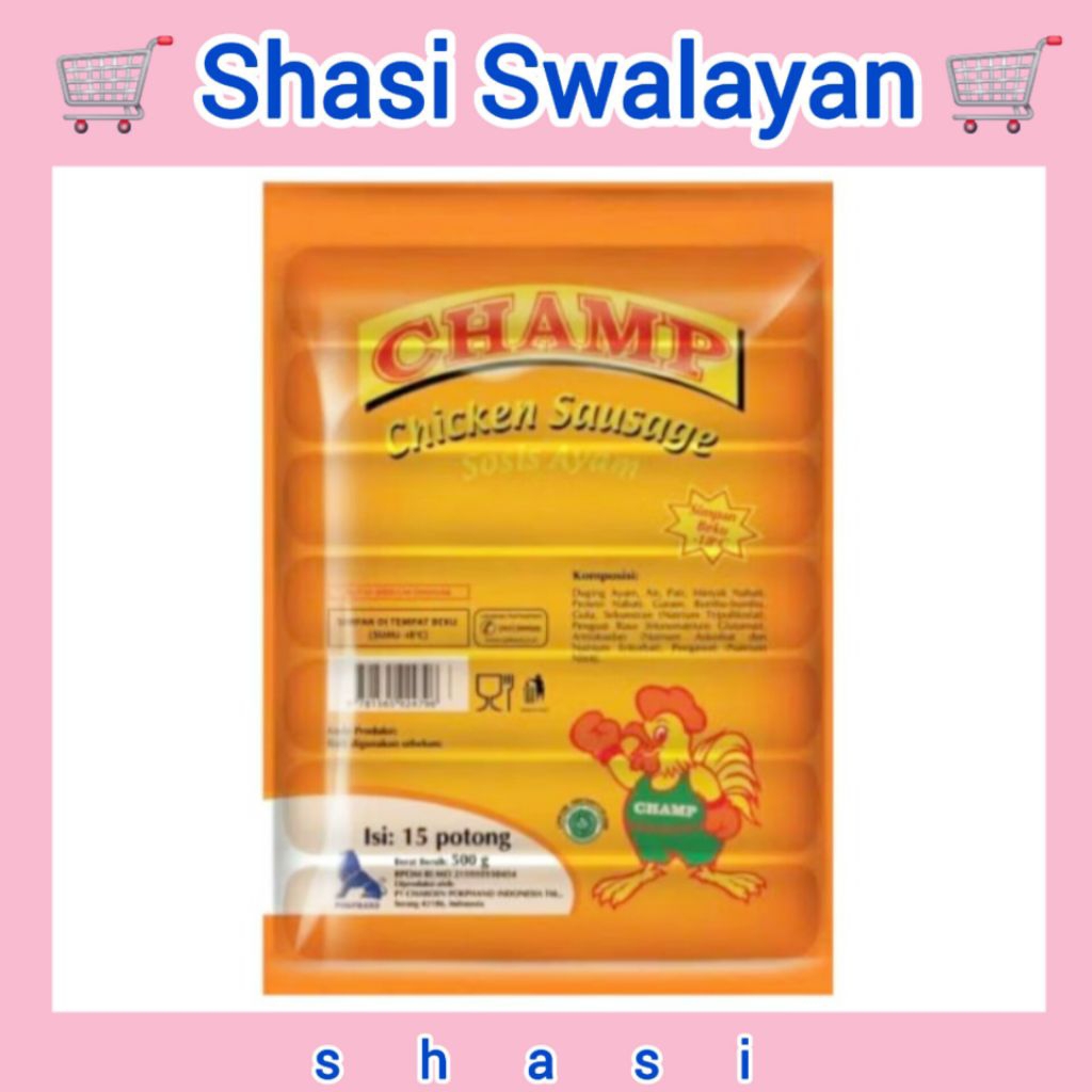

CHAMP Sosis 15 Potong/ 375 gram - Sausage