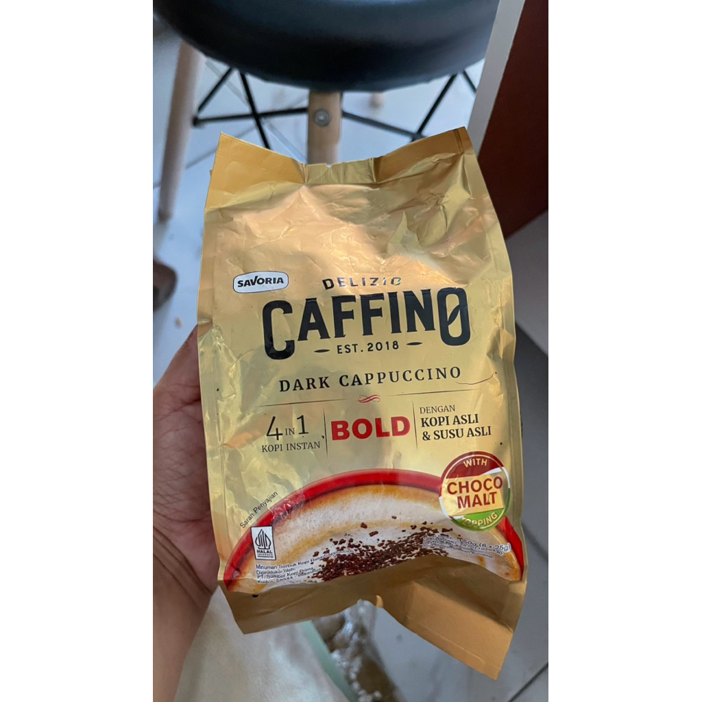 

CAFFINO DARK CAPPUCCINO ( kemasan bag ) isi 6Sacet
